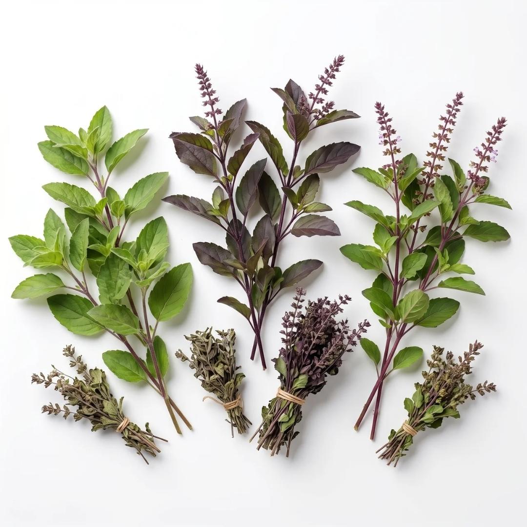 Tulsi Original Leaves 100 g – Organic Sacred Basil Blend Secondary image
