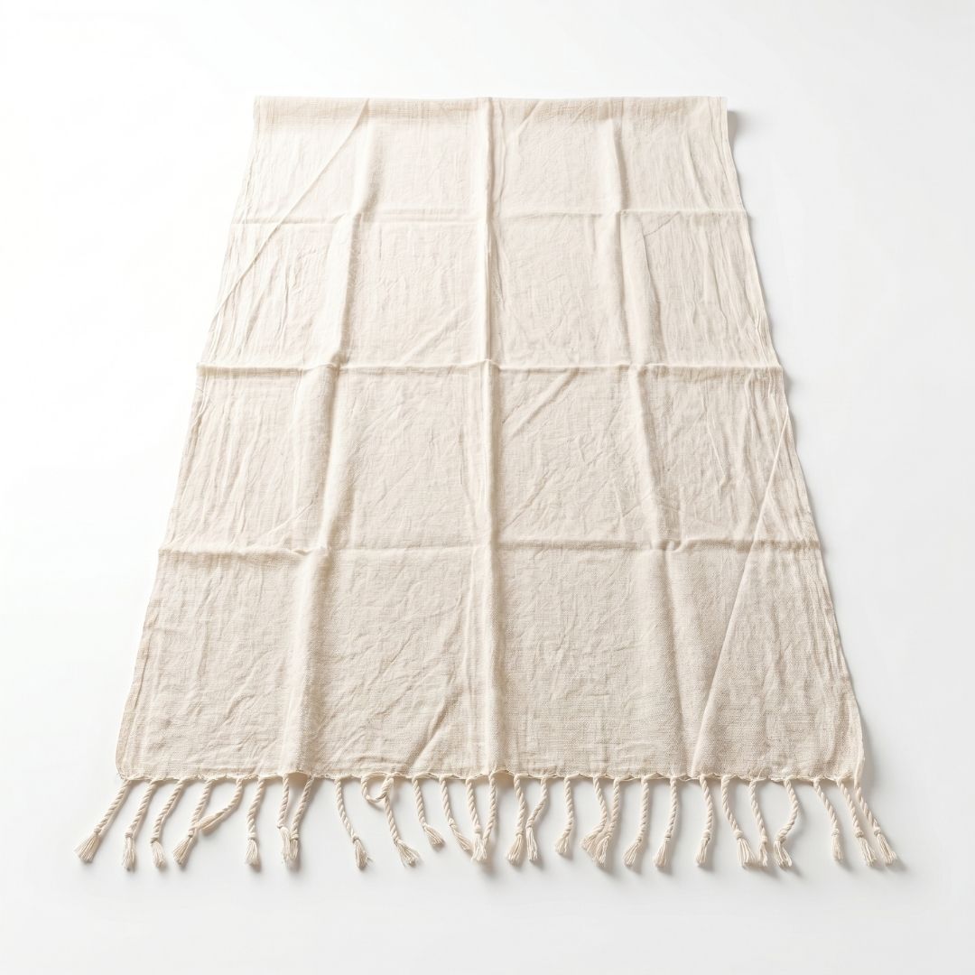 Handwoven South Indian Cotton Shawl