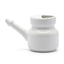 Ceramic Neti Lota 300 ml White – Handmade in Italy for Natural Nasal Cleansing & Yoga