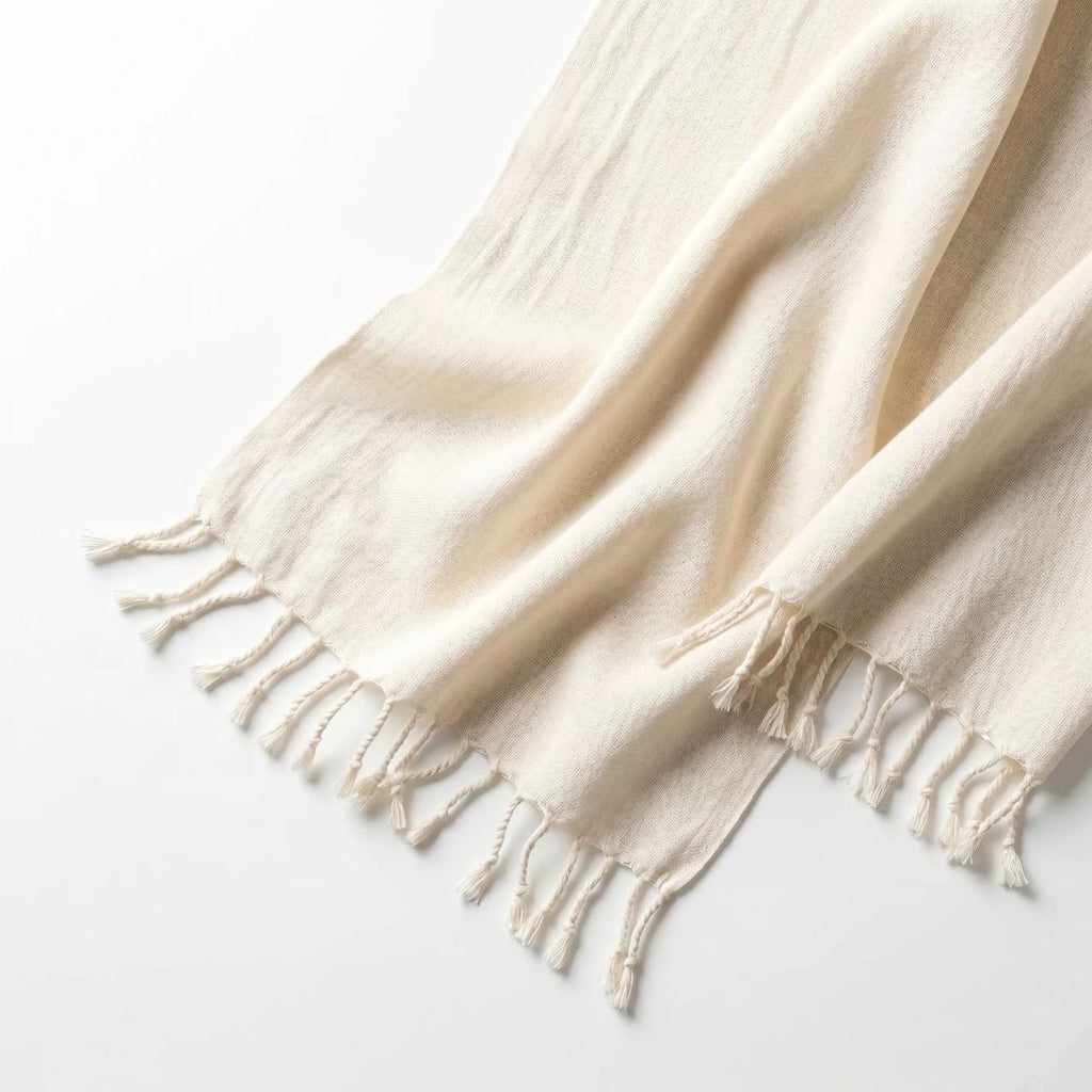 Handwoven South Indian Cotton Shawl