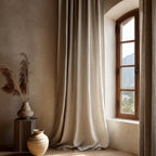 Handwoven Cotton Curtain – 100% Natural, Breathable & Artisan Made
