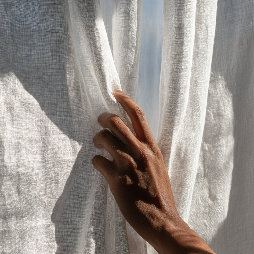 Handwoven Cotton Curtain – 100% Natural, Breathable & Artisan Made