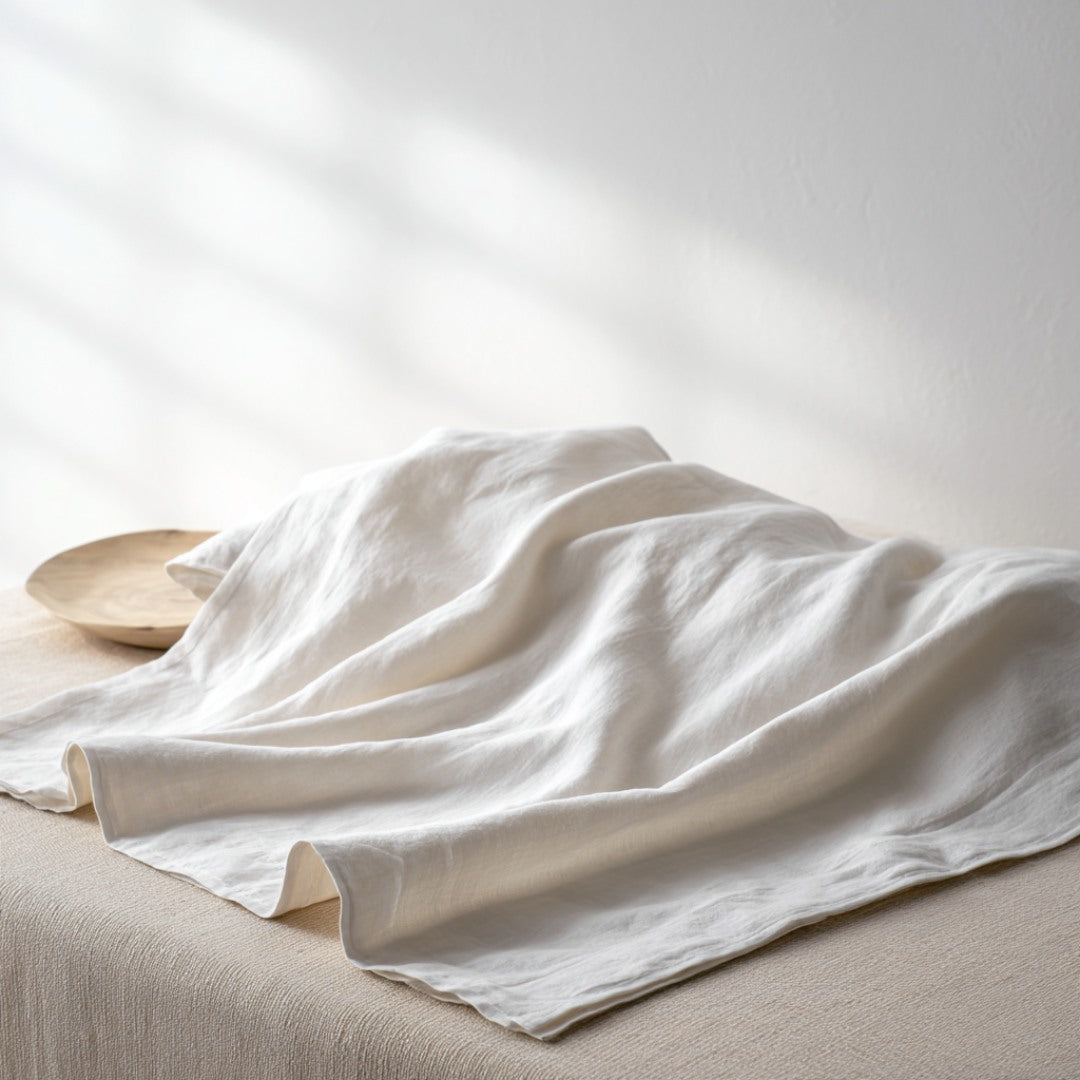 Handwoven Cotton Bedspread – King/Double Size, 100% Natural & Breathable