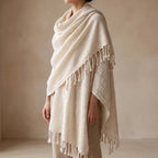 Handwoven South Indian Cotton Shawl