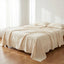 Handwoven Cotton Bedspread – King/Double Size, 100% Natural & Breathable