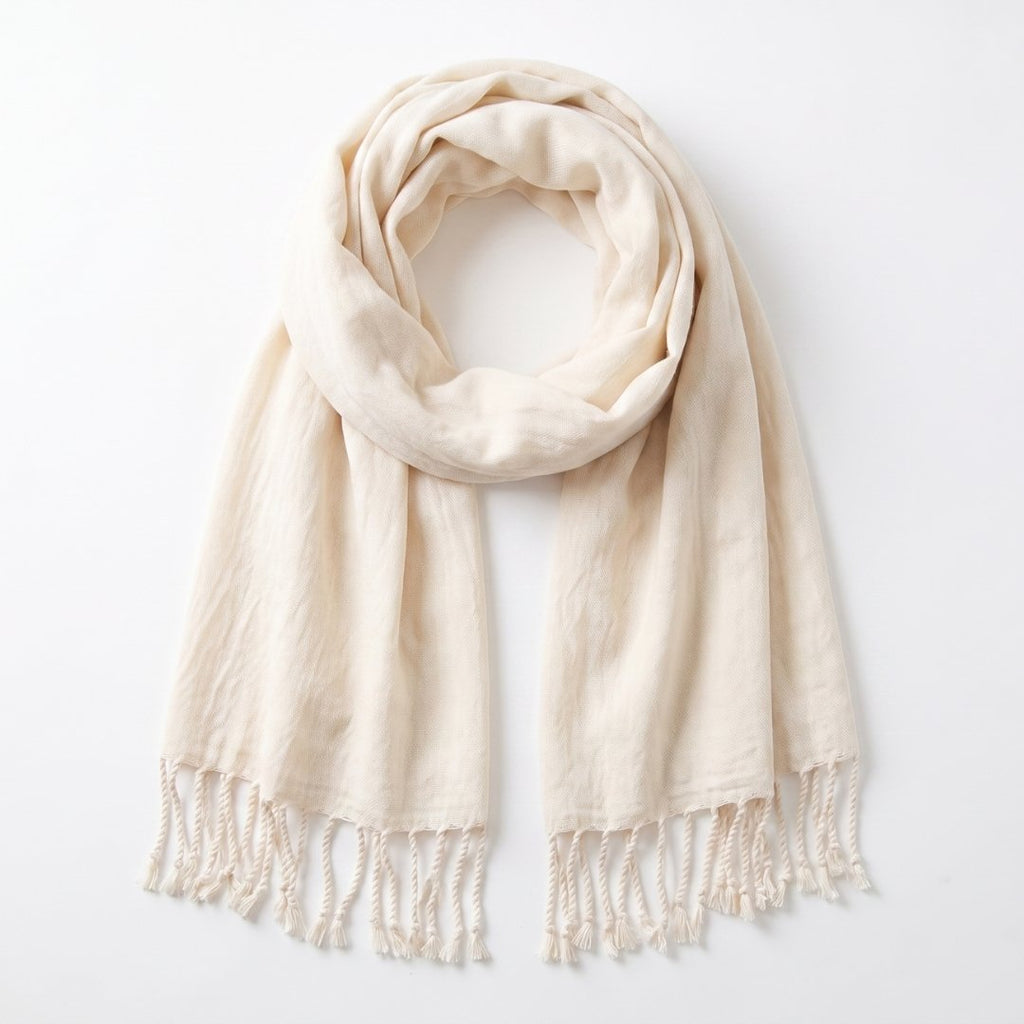 Handwoven South Indian Cotton Scarf