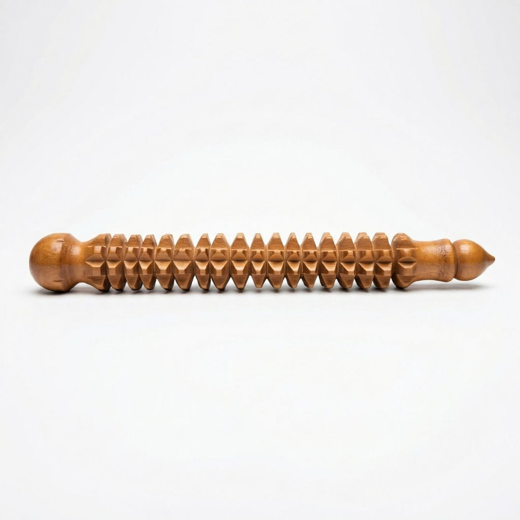 Ayurvedic Wooden Massage Kit – 6-Piece Body & Foot Therapy Set