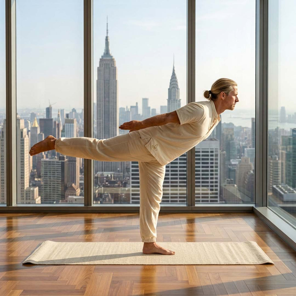 Yoga Mat — 100% Natural Cotton