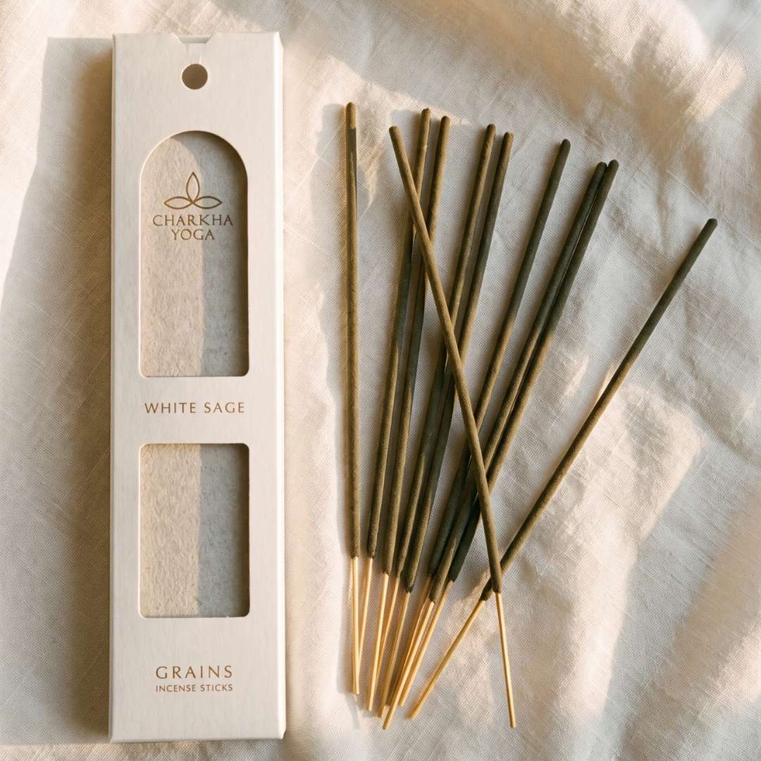 White Sage - Handmade Natural Incense - 10 Sticks