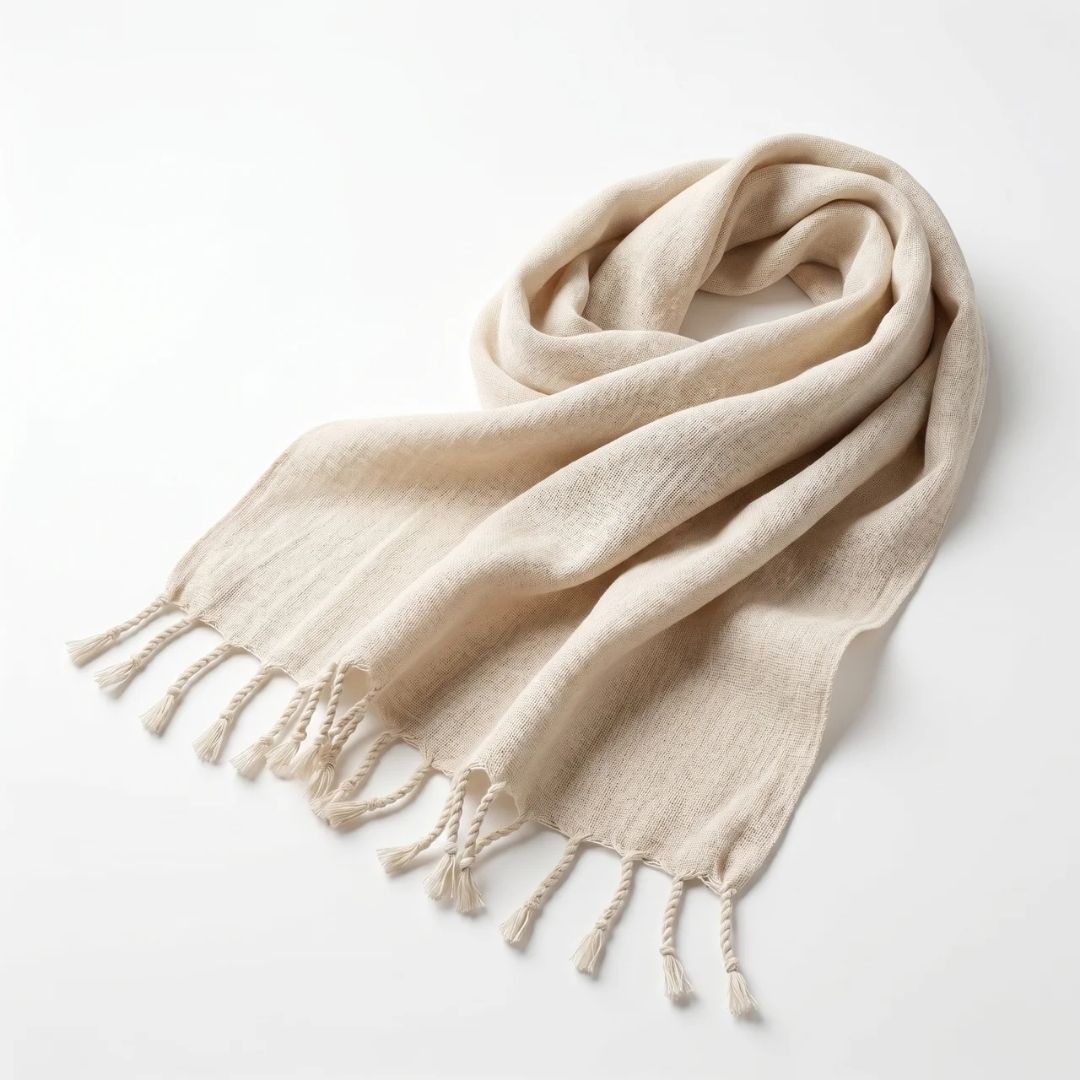Handwoven South Indian Cotton Shawl