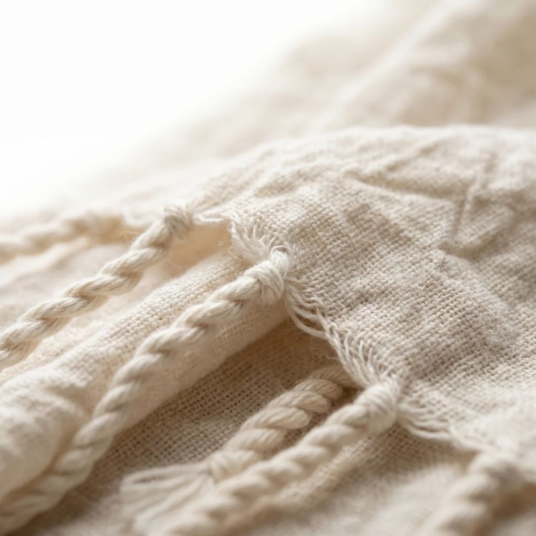 Handwoven South Indian Cotton Shawl