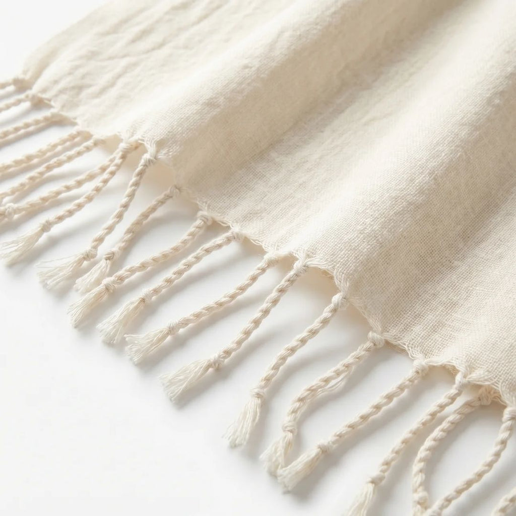 Handwoven South Indian Cotton Shawl