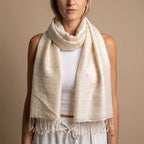Handwoven Himalayan Silk Scarf