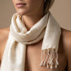 Handwoven Himalayan Silk Scarf